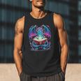 Dragon Reading Book Lover Men Tank Top
