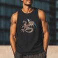 Dragon Silhouette Books Librarian Bookworm Women Men Kids Men Tank Top Dragon Silhouette Books Librarian Bookworm Women Men Kids Men Tank Top