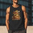 Dream Like Martin Floral Book History Month Women Men Men Tank Top