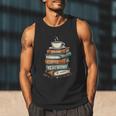 Drink Coffee Read Books Be Happy Caffeine Espresso Men Tank Top Drink Coffee Read Books Be Happy Caffeine Espresso Men Tank Top