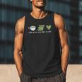 Drink Matcha Read Books Be Happy Book Lover Matcha Tea Lover Men Tank Top