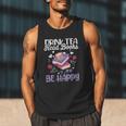 Drink Tea Read Books Be Happy Book Lover Reading Men Tank Top Drink Tea Read Books Be Happy Book Lover Reading Men Tank Top
