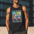 Eagle Love Reading And Eagles Child Book Lover Men Tank Top Eagle Love Reading And Eagles Child Book Lover Men Tank Top