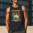 Easily Distracted By Dragons Books Cats Fantasy Book Lover Men Tank Top Easily Distracted By Dragons Books Cats Fantasy Book Lover Men Tank Top