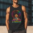 Education Is Freedom Teacher Books History Month Men Tank Top