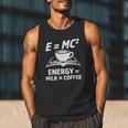 EMC2 Energy Milk x Coffee Science Book Math Lover Men Tank Top EMC2 Energy Milk x Coffee Science Book Math Lover Men Tank Top
