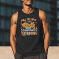 Fall In Love With Reading Thanksgiving Pumpkin Book Lover Men Tank Top