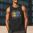 Floral Book Equality Human Rights Social Justice Peace Love Men Tank Top