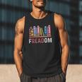 Freadom Anti Ban Books Freedom To Read Book Lover Reading Men Tank Top Freadom Anti Ban Books Freedom To Read Book Lover Reading Men Tank Top