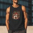 Fully Booked For Christmas Cozy Holiday Books Winter Reading Men Tank Top Fully Booked For Christmas Cozy Holiday Books Winter Reading Men Tank Top