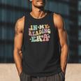 Groovy In My Reading Era Read Book Reader Reading Men Tank Top