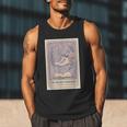 Hockey Romance Tarot Card Books Reader Cozy Reading Men Tank Top
