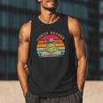Howdy Reader Frog Reading Book Vintage Men Tank Top