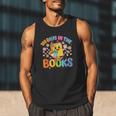 HUGvyn Preppy 100 Days In The Books Teacher Reading Coffee Men Tank Top