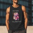 I'm With The Banned Books Bold Statement Against Censorshi Men Tank Top