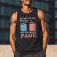 I'm So Glad We'Re On The Same Page Book Lover Writer Men Tank Top I'm So Glad We'Re On The Same Page Book Lover Writer Men Tank Top