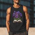 Irises Flowers Book Iris Floral Men Tank Top Irises Flowers Book Iris Floral Men Tank Top