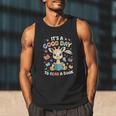 It's a Good Day To Read a Book Cute Giraffe Men Tank Top It's a Good Day To Read a Book Cute Giraffe Men Tank Top