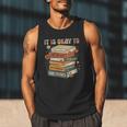 Its Okay Not To Be Okay Mental Health Awareness Floral Books Men Tank Top Its Okay Not To Be Okay Mental Health Awareness Floral Books Men Tank Top