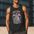 Just A Girl Who Loves Dragons And Books Fantasy Reader Men Tank Top Just A Girl Who Loves Dragons And Books Fantasy Reader Men Tank Top