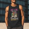 Just A Girl Who Loves Reading Books Men Tank Top