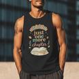 Just One More Chapter Cozy Book Lover Reading & Coffee Men Tank Top