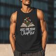 Just One More Chapter Floral Book Reading Girl Bookworm Men Tank Top Just One More Chapter Floral Book Reading Girl Bookworm Men Tank Top
