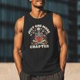Just One More Chapter Skeleton Reading Book Lover Men Tank Top