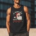 He Knows What You'Ve Been Reading Book Lover Women Santa Men Tank Top He Knows What You'Ve Been Reading Book Lover Women Santa Men Tank Top