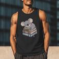 Koala Reading Book Pajama Sleep Men Tank Top