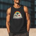Libraries Are For Everyone Book LGBTQ Ally Gay Pride Month Men Tank Top