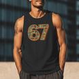 Literary 67 Bookshelf Six Seven Reading Meme Men Tank Top