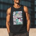 My Little Pony Classic Vintage Rainbow Castle Comic Book Men Tank Top My Little Pony Classic Vintage Rainbow Castle Comic Book Men Tank Top