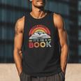 Take A Look It's In A Book Reading Book Vintage Rainbow Men Tank Top