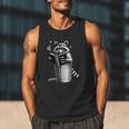I Love Trashy Book Club Raccoon No Shelf Control Weirdcore Men Tank Top