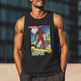 Marvel Comics Deadpool Vintage Book Art Men Tank Top Marvel Comics Deadpool Vintage Book Art Men Tank Top