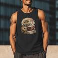 Nerdy Bearded Dragon Glasses Book Reading Men Tank Top Nerdy Bearded Dragon Glasses Book Reading Men Tank Top
