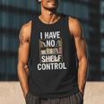 I Have No Shelf Control Read Book Reading Librarian Men Tank Top