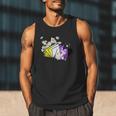 Non-Binary Book Lover Nonbinary Daisy LGBT Reading Pride Men Tank Top Non-Binary Book Lover Nonbinary Daisy LGBT Reading Pride Men Tank Top