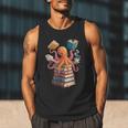 Octopus Book Reading Book Reader Ocean Octopus Men Tank Top