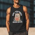 Owl You Need Is A Good Book Teacher Librarian Reading Men Tank Top Owl You Need Is A Good Book Teacher Librarian Reading Men Tank Top