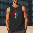 Rainbow Book With Stars And Moon Phases Gay Pride LGBT Men Tank Top
