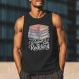 Rather Be Reading Book Lover Stack Men Tank Top Rather Be Reading Book Lover Stack Men Tank Top