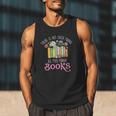 There Is No Such Thing As Too Many Books Reading Bookworm Men Tank Top