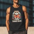 I Read Banned Books Shirt Cat Lover Bookworm Reader Men Women Kids Men Tank Top