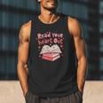 Read Your Heart Out Teacher Valentines Day Book Lover Men Tank Top Read Your Heart Out Teacher Valentines Day Book Lover Men Tank Top