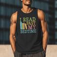 I Read Past My Bedtime Book Quote Humor Men Tank Top I Read Past My Bedtime Book Quote Humor Men Tank Top