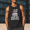 I Read Past My Bedtime Reading Unicorn Book Lover Men Tank Top I Read Past My Bedtime Reading Unicorn Book Lover Men Tank Top