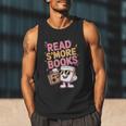 Read S'More Books Camping Outdoors Travel Campfire Smores Men Tank Top