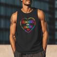 Readers Are Leaders Reading Teacher Women Kids Book Lovers Men Tank Top